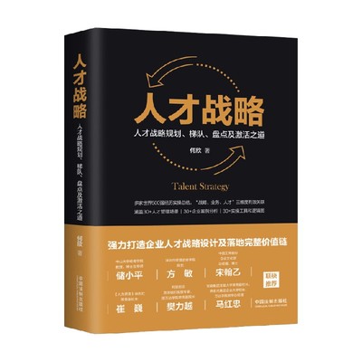 人才战略 人才战略规划 梯队  盘点及激活之道 何欣 著 管理