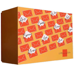 见字如面 文创+图书礼盒 肖恩·亚瑟编著 爱 艺术 音乐 太空 猫 战争六主题书信集 凡高 约翰列侬 甘地 贝多芬 南丁格尔等名人信件