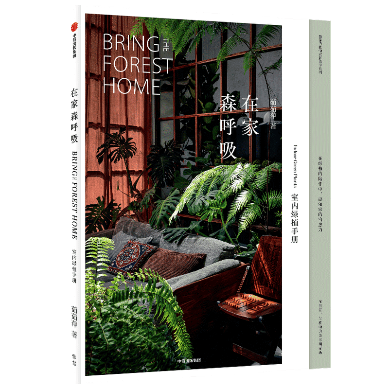 在家森呼吸 室内绿植手册茹茹萍 著 从家居风格搭配 日常养护到植物手作 打造森林系小家 养花书籍 中信