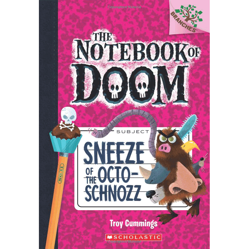 【英文原版】毁灭笔记 11 The Notebook of Doom 怪物的喷嚏 Sneeze of the Octo-Schnozz 英语学习 分级阅读 小学阶段 6-12岁