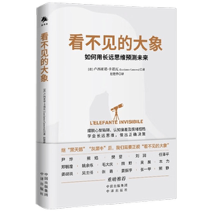 看不见的大象 如何用长远思维预测未来 卢西亚诺·卡诺瓦 著 樊登刘润任泽平姜振宇等推荐 摆脱心智陷阱认知偏差及情绪桎梏