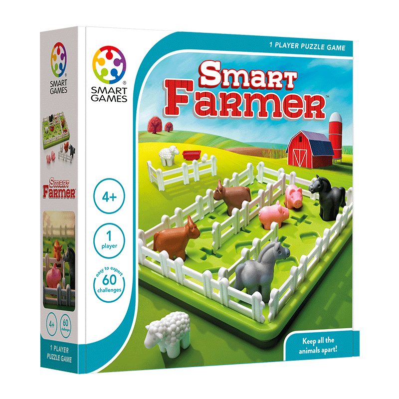 smart games智慧农场主益智类儿童玩具早教启蒙儿童节礼物文创