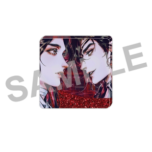 bilibiliBEMOE 天官赐福漫画 鬼城重逢 双人流沙杯垫 漫画周边