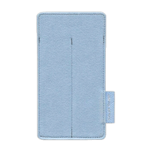 日本Color Chart复古笔袋文具杂物旅行收纳袋皮革绒面轻量便携商务办公学生文具长辈教师礼物伊东屋文创