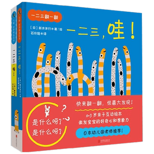 一二三翻一翻 0-3岁 新井洋行 著 儿童绘本