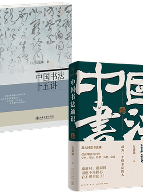 中国书法通识课+中国书法十五讲 方建勋 著 书法技法