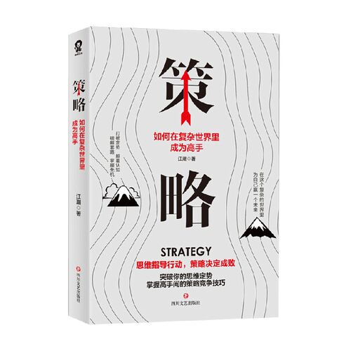 策略   如何在复杂世界里成为高手 江潮 著 励志与成功