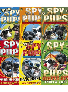 英文原版 间谍小狗 Spy Pups套装6册