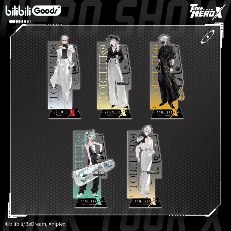 bilibiliGoods 凸变英雄X动画 HERO SHOW系列 亚克力立牌