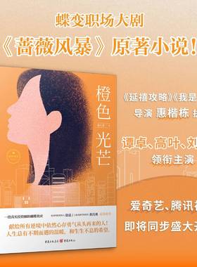 橙色光芒 高大果著 献给所有逆境中依然心存勇气从头再来的人 谭卓高叶刘奕君主要电视剧蔷薇风暴原著 小说