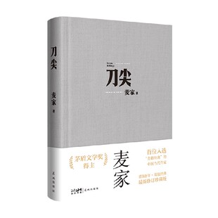 张译主演电影原著 麦家著 茅盾文学奖得主人生海海作者继暗算揭秘风声后新作民国军事谍战侦探小说 新版 刀尖