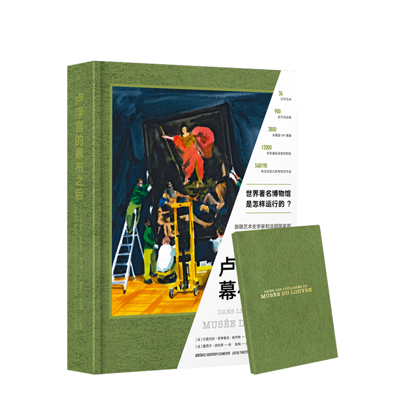 卢浮宫的幕布之后 解密卢浮宫 全景全流程展现博物馆的运转之道 历史文化建筑变革艺术珍藏书宫殿建筑绘画雕塑