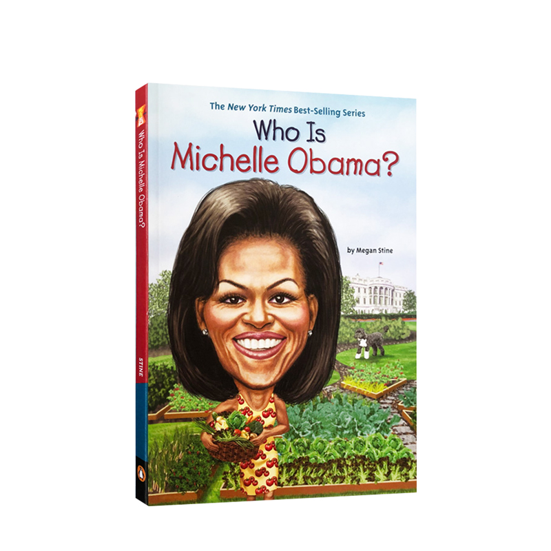 【英文原版】谁是米歇尔•奥巴马? Who is Michelle Obama? 青少阅读 历史科普 桥梁书 章节书 7-12岁