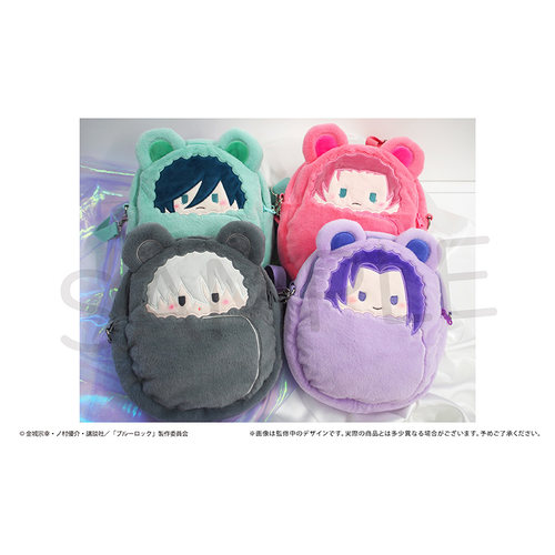 【正版日谷】TAPIOCA 蓝色监狱 掌心动物园毛绒玩偶痛包