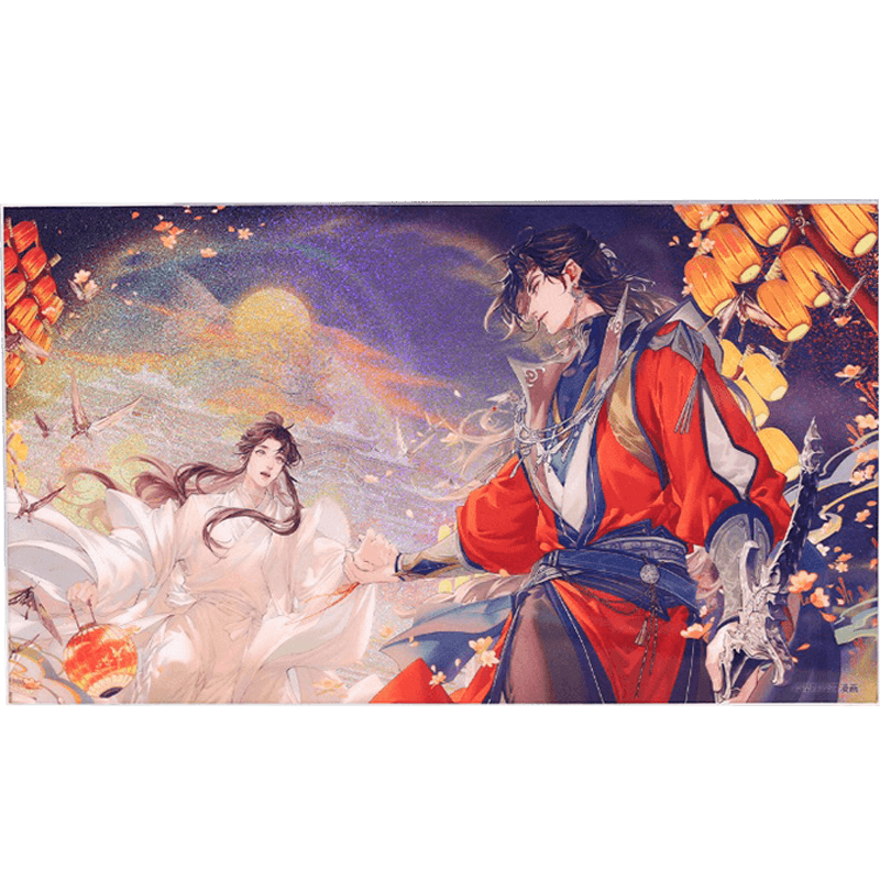 bilibili BEMOE《天官赐福》漫画 瞻云望月系列 双闪色纸动漫周边