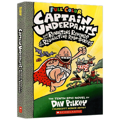 英文原版 CU 10 REVOLTING REVENGE OF THE RADIOACTIVE ROBO- BOXERS 内裤超人第10册