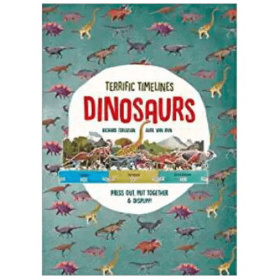 英文原版 Terrific Timelines: Dinosaurs 精彩大事记:恐龙