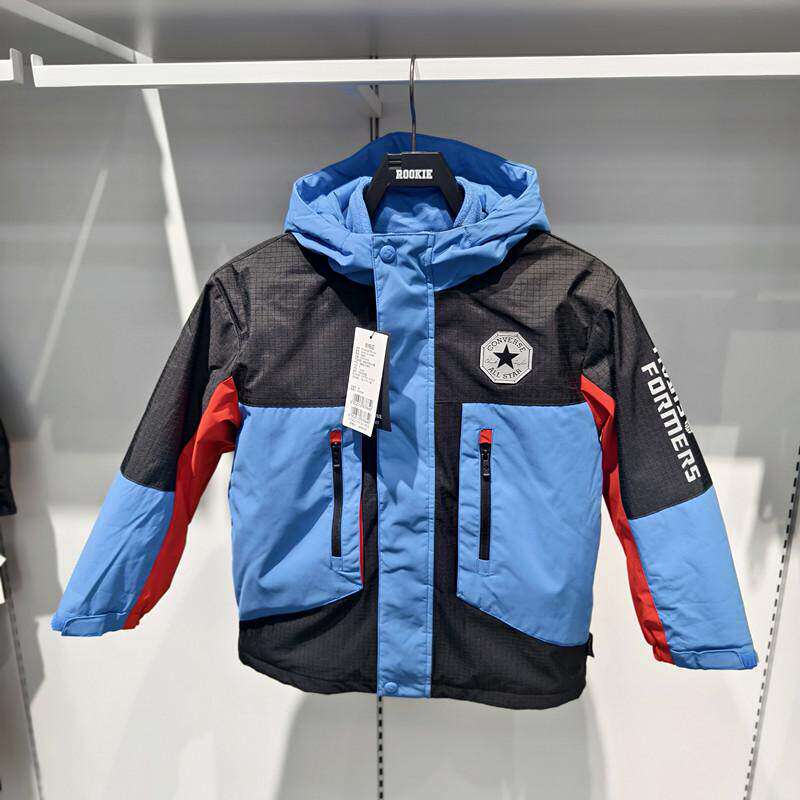变形金刚联名系列匡威儿童中长款棉服一衣三穿针织夹克 CV2442257