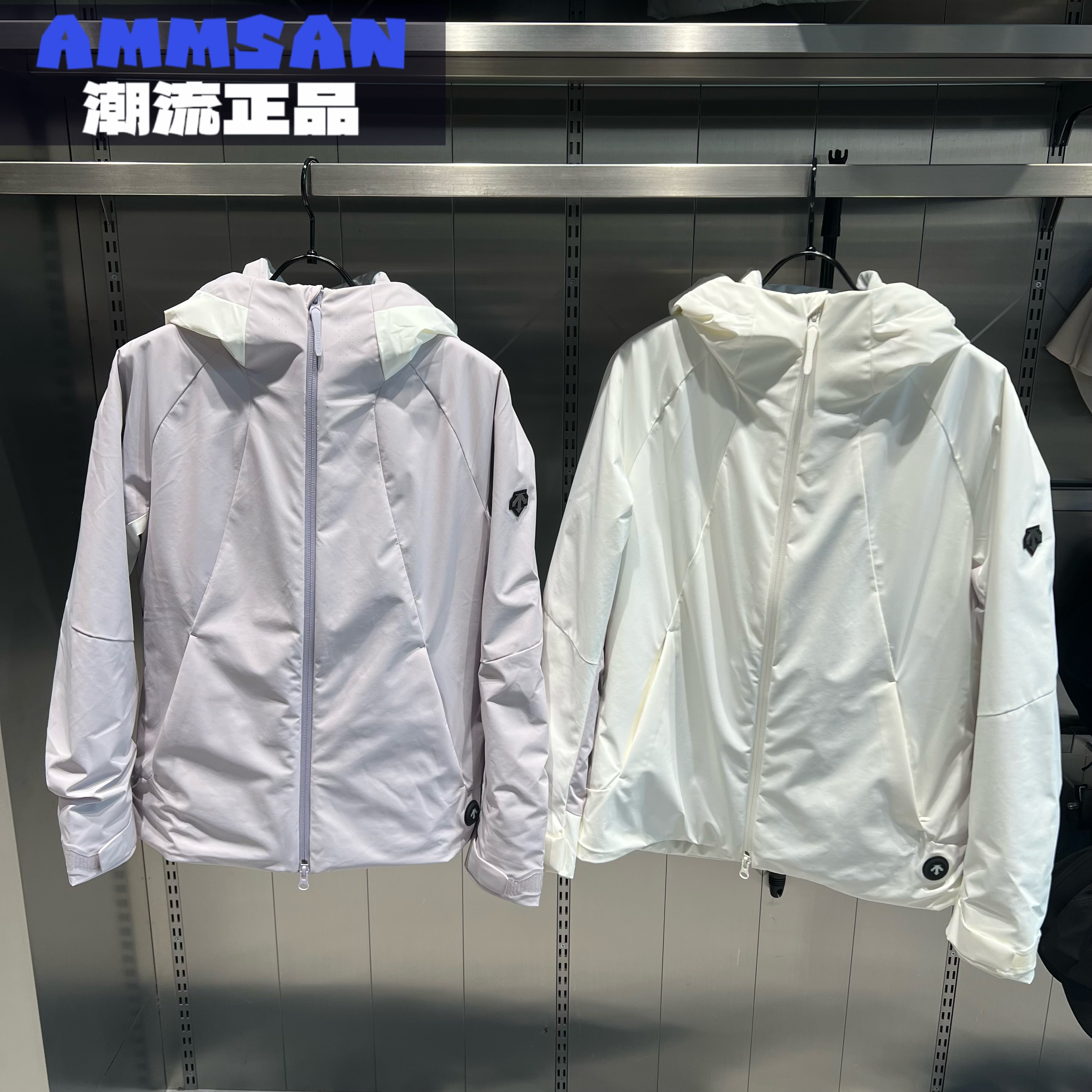 迪桑特DESCENTE SKI女款可温控保暖运动充电棉服外套D4432SPD93