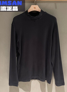 可隆KOLON SPORT E.D.O男款通勤百搭保暖半高领长袖T恤LHRT5WT851