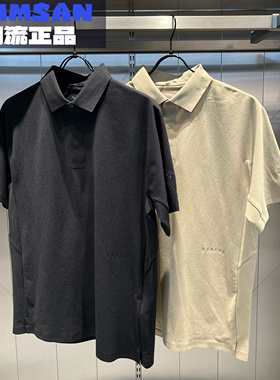 DESCENTE迪桑特Dualis系列男士都市通勤TOUGH面料防晒短袖POLO衫