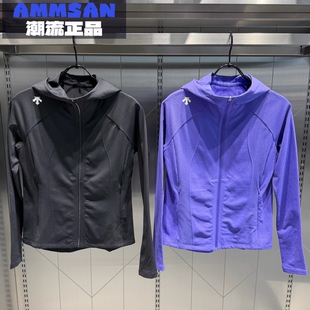 迪桑特DESCENTE FLEX女款 舒适修身 运动夹克外套D5232TFT36 BODY