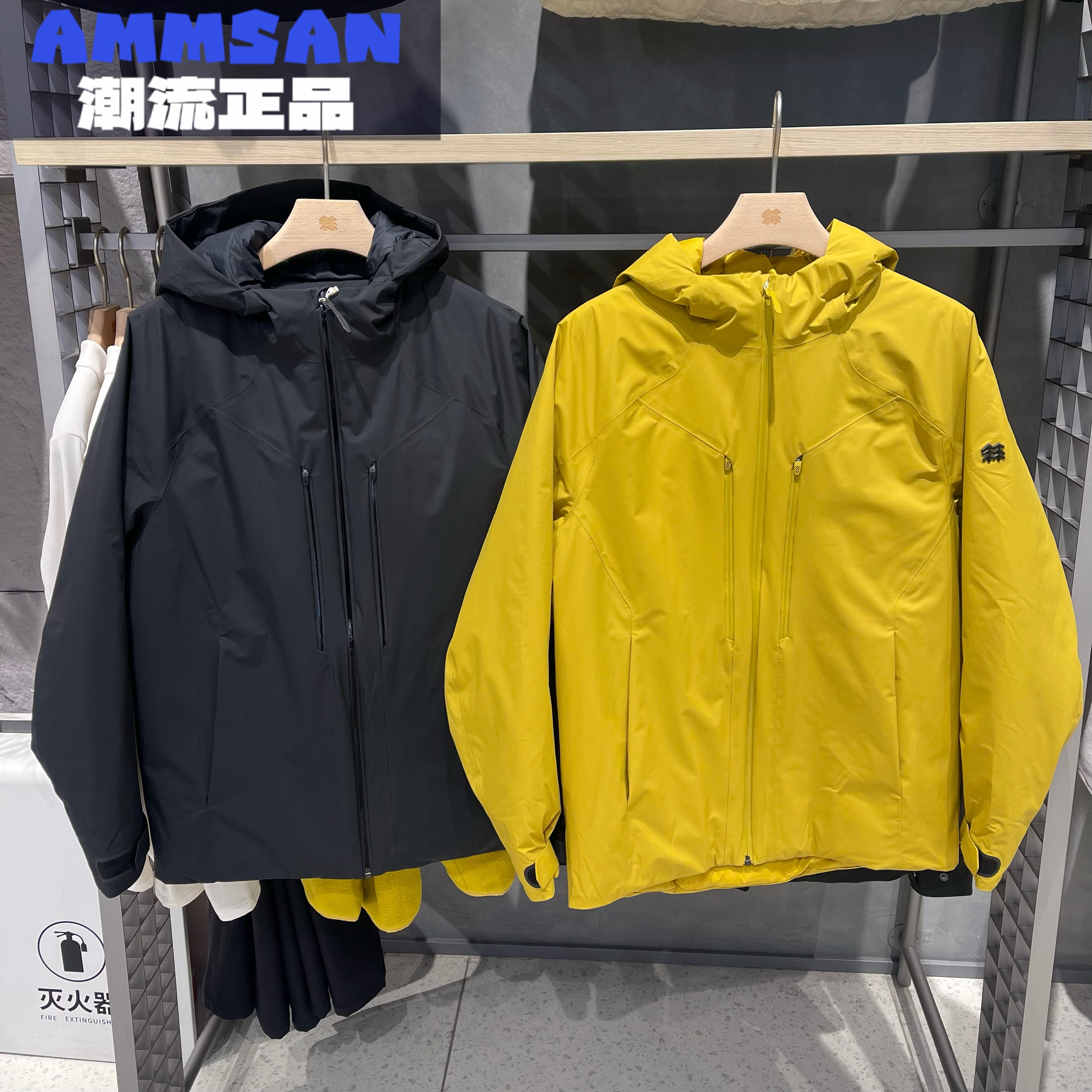 可隆KOLON SPORT 3L男款24秋冬新款防风防泼水保暖轻量鹅绒羽绒服