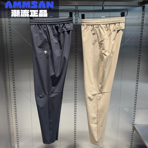 迪桑特DESCENTE女款户外防泼水防晒透气休闲运动长裤D5232RPT02