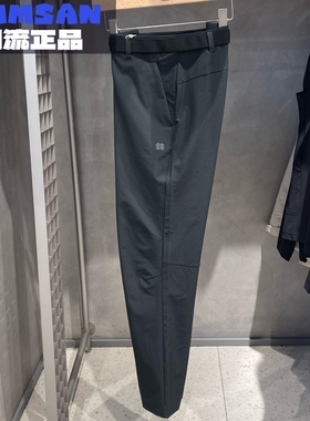 可隆KOLON SPORT 26新款男士通勤舒适透气直筒休闲裤LHLP6MNT21