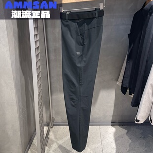 可隆KOLON SPORT 26新款男士通勤舒适透气直筒休闲裤LHLP6MNT21