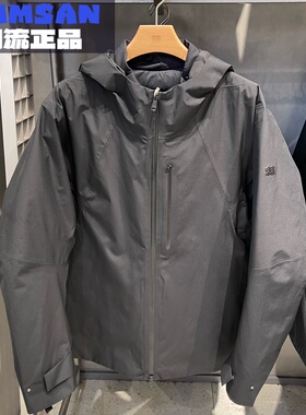 可隆KOLON SPORT男款E.D.O防水防风透湿鹅绒三合一夹克LHGJ5WT861