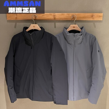 可隆KOLON SPORT 26新款男士通勤防水透湿鹅绒羽绒服LHDJ6ST801