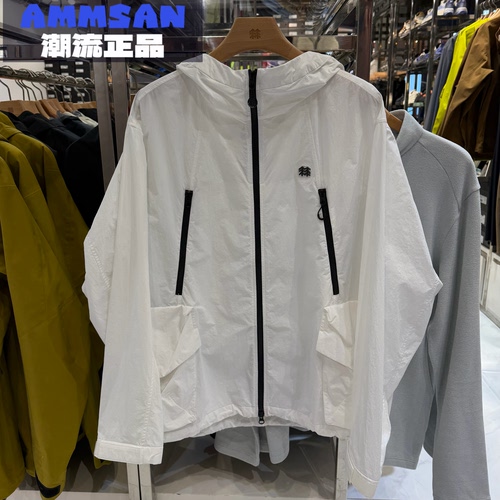 可隆KOLON SPORT CAMP中性款防泼水防晒防风皮肤衣夹克LUJK5MT562