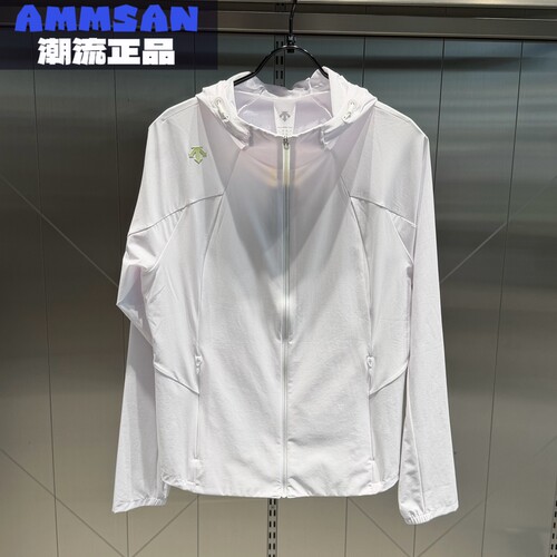 迪桑特DESCENTE女款户外UPF50+防晒防风透气皮肤衣外套D4332TJK32