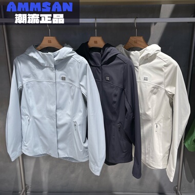 可隆KOLON SPORT女款户外防泼水防风透湿修身软壳夹克LKJK5SN016