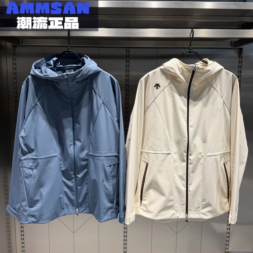 迪桑特DESCENTE TRAINING女款户外防风百搭软壳夹克D5432TJK60