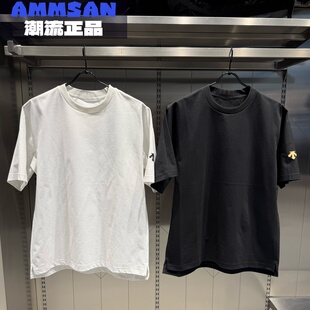 迪桑特DESCENTE男女同款宽松舒适百搭透气休闲短袖T恤D5433OTS60