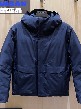 Arcteryx始祖鸟Veilance商鸟SORIN男款防风灰鹅绒商务羽绒服X7288