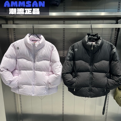 迪桑特DESCENTE女款立领短款保暖百搭面包运动羽绒服D4422SDJ05