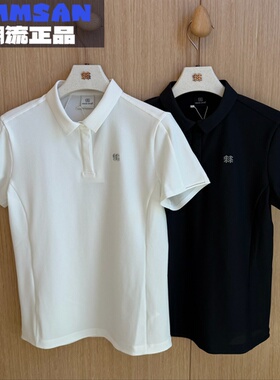 可隆KOLON SPORT 26新款女士透气速干修身短袖POLO衫LKPT6MN090