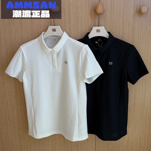 可隆KOLON SPORT 26新款女士透气速干修身短袖POLO衫LKPT6MN090