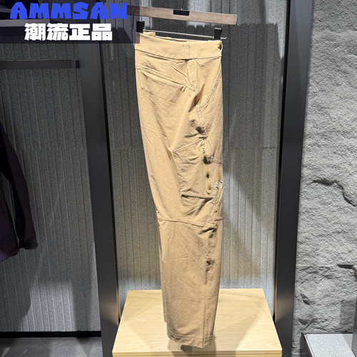 Arcteryx始祖鸟CRONIN COTTON PANT男款户外耐磨简约直筒休闲长裤