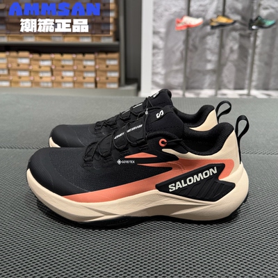 Salomon萨洛蒙GENESIS GTX女款户外防水防滑耐磨低帮越野跑鞋