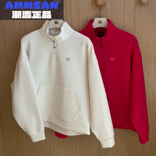 可隆KOLON CAMP女士户外休闲半拉链百搭卫衣外套 SPORT