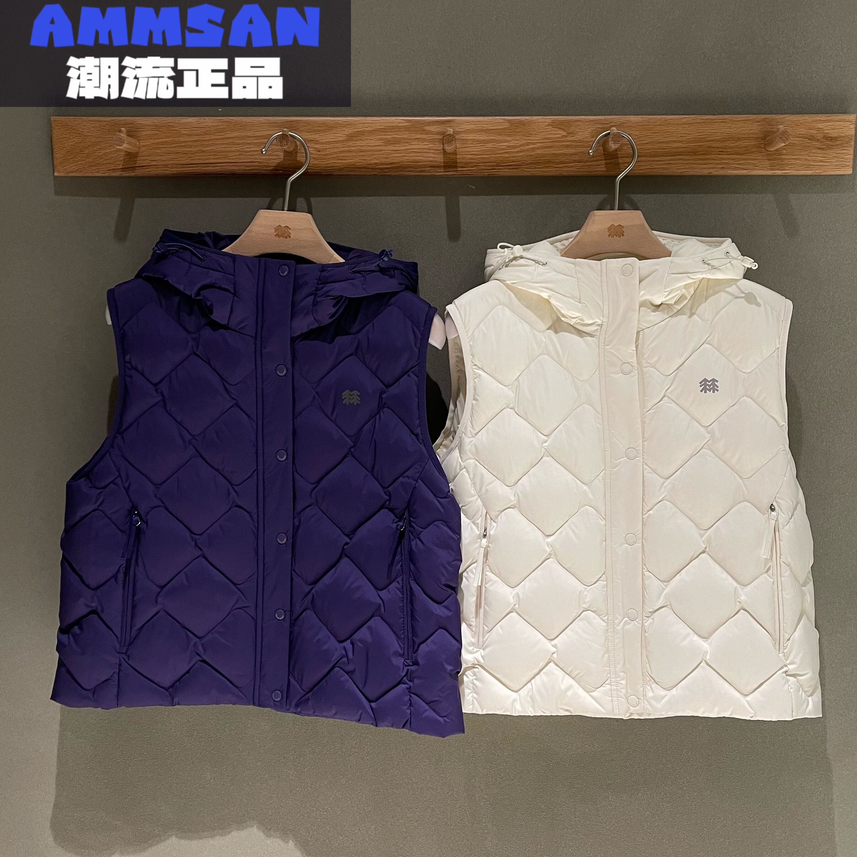 可隆KOLON SPORT CAMP女款户外百搭保暖防风羽绒马甲LKDV5WTK14