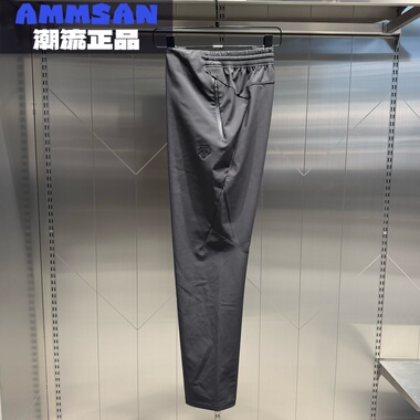 迪桑特DESCENTE男款秋冬加绒健身舒适保暖梭织运动长裤D5131TPT51