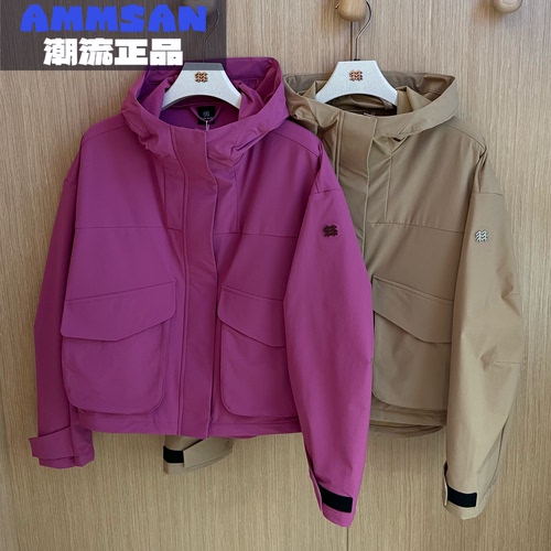 可隆KOLON SPORT女款WINDFLEX SOFTSHELL连帽软壳夹克LKJK6MT716