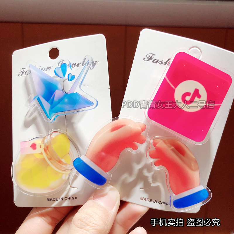 其他发夹亚克力时尚新品边夹