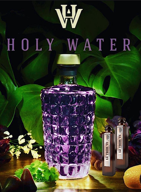 心心念念的紫色 HOLY WATER GIN比利时手工圣水金酒杜松子酒500ML