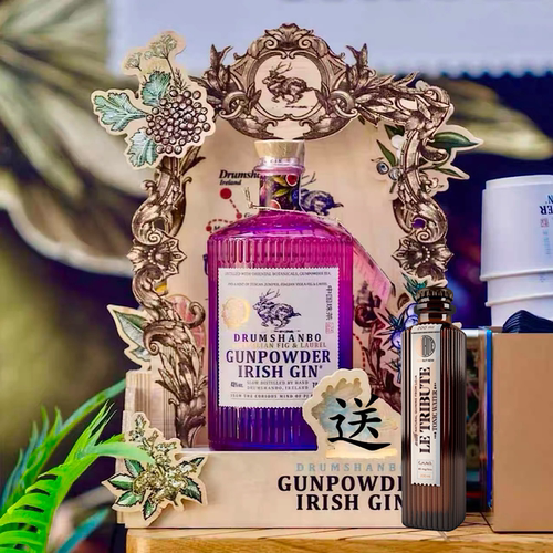 送高端汤力水鹿角兔火耀联名金酒